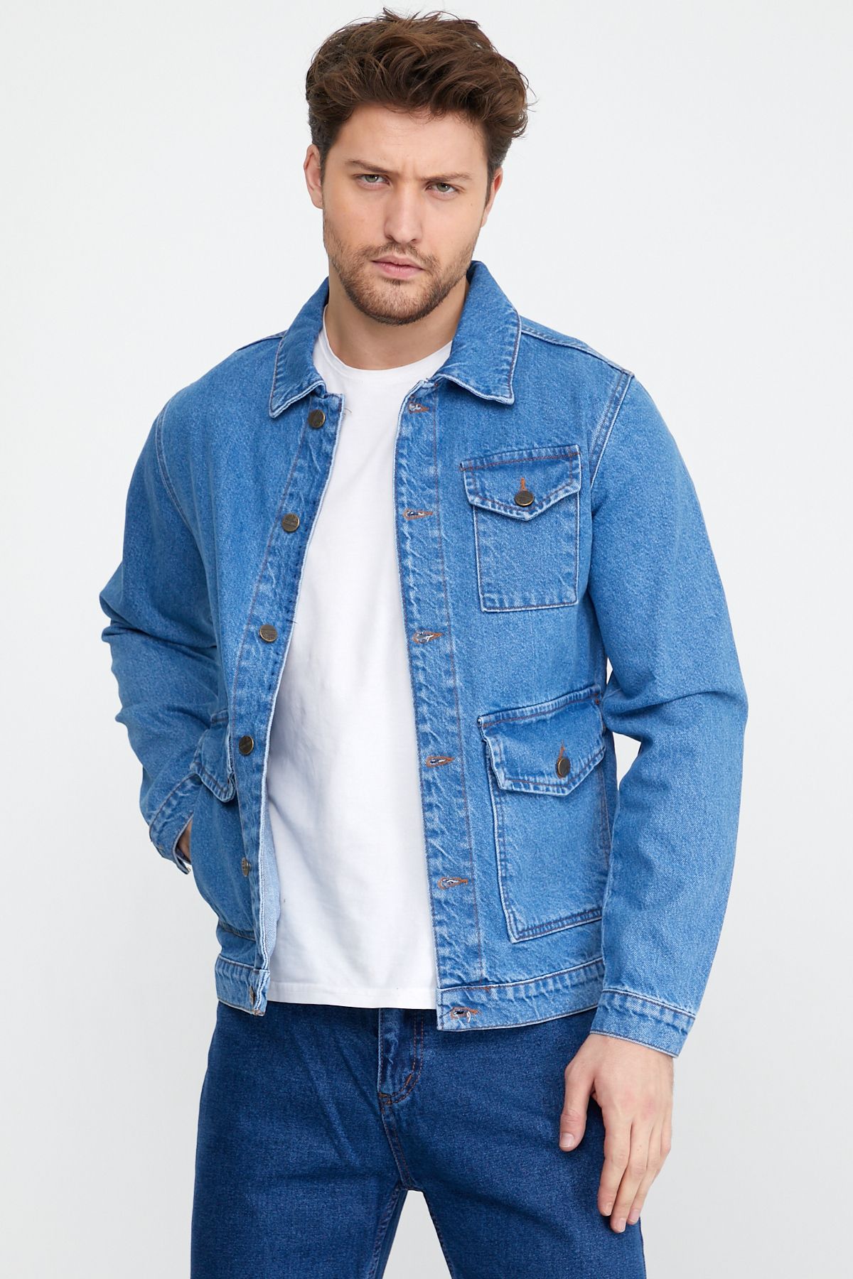Veste Jeans Ref. 642 Couleur Bleu Jeans 22€HT/Unité