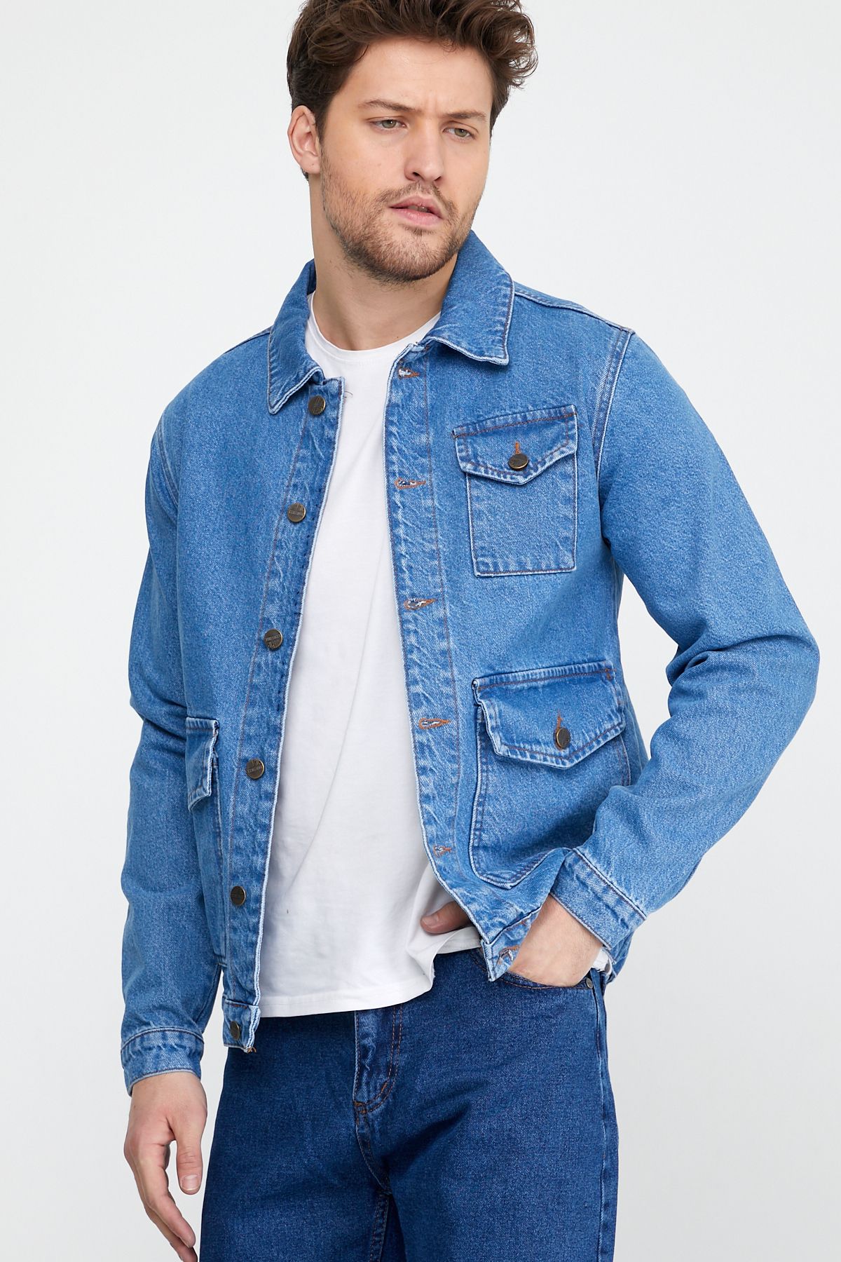 Veste Jeans Ref. 642 Couleur Bleu Jeans 22€HT/Unité