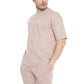 Survetements de Sport Ensemble Shorts et T-shirt Imprimé Ref. 22TL 1001 Couleur Beige 16,80€ HT/Unité
