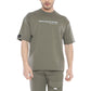 Survetements de Sport Ensemble Shorts et T-shirt Imprimé Ref. 22TL 1001 Couleur Khaki 16,80€ HT/Unité