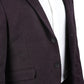 Blazer Homme Slim Fit Deux Boutons Ref. RR Ecrin Couleur Aubergine 22€ HT/Unité