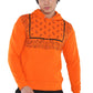 Sweatshirt Imprimé 22KO 5031 en Orange