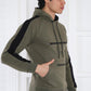 Sweatshirt Brodé 22KK 518 en Khaki