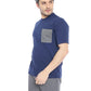 Survetements de Sport ensemble Short et T-shirt avec poche Ref. 22TP 111 Couleur Marine Gris 16€ HT/Unité