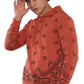 Sweatshirt Imprimé  Ref. 22KK 501 Couleur Brique 12€ HT/Unité